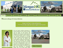 Tablet Screenshot of morganhillinternalmedicine.com